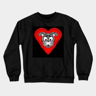 Zentangle dog Crewneck Sweatshirt